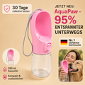 AquaPaw™ – Trinkflasche für Hunde für Spaziergänge, Reisen & unterwegs