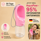 AquaPaw™ – Trinkflasche für Hunde für Spaziergänge, Reisen & unterwegs