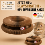 PlayScratch™ – Flexibles Kratz- & Spielzeug für glückliche Katzen