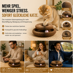 PlayScratch™ – Flexibles Kratz- & Spielzeug für glückliche Katzen