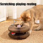 Foldable Cat Scratching Post Corrugated Cardboard Scratching Post Durable And Not Easily Damaged Cat Self-Deprecating Toy.