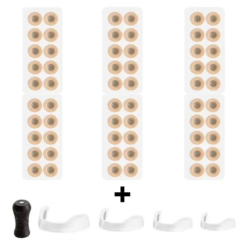 Nose Breathing Patches Suction Iron Tabs Magnetic Nasal Strips Increase Sports Air Intake Improve Sleeping Reduce Snoring Tools