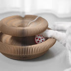 Foldable Cat Scratching Post Corrugated Cardboard Scratching Post Durable And Not Easily Damaged Cat Self-Deprecating Toy.