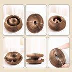 Foldable Cat Scratching Post Corrugated Cardboard Scratching Post Durable And Not Easily Damaged Cat Self-Deprecating Toy.