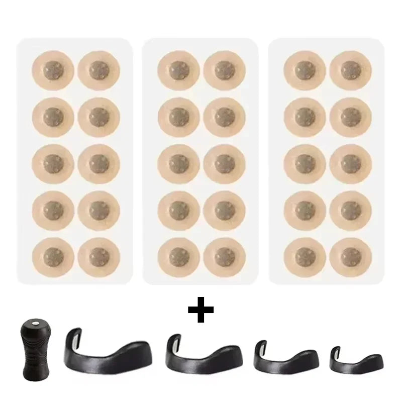 Nose Breathing Patches Suction Iron Tabs Magnetic Nasal Strips Increase Sports Air Intake Improve Sleeping Reduce Snoring Tools