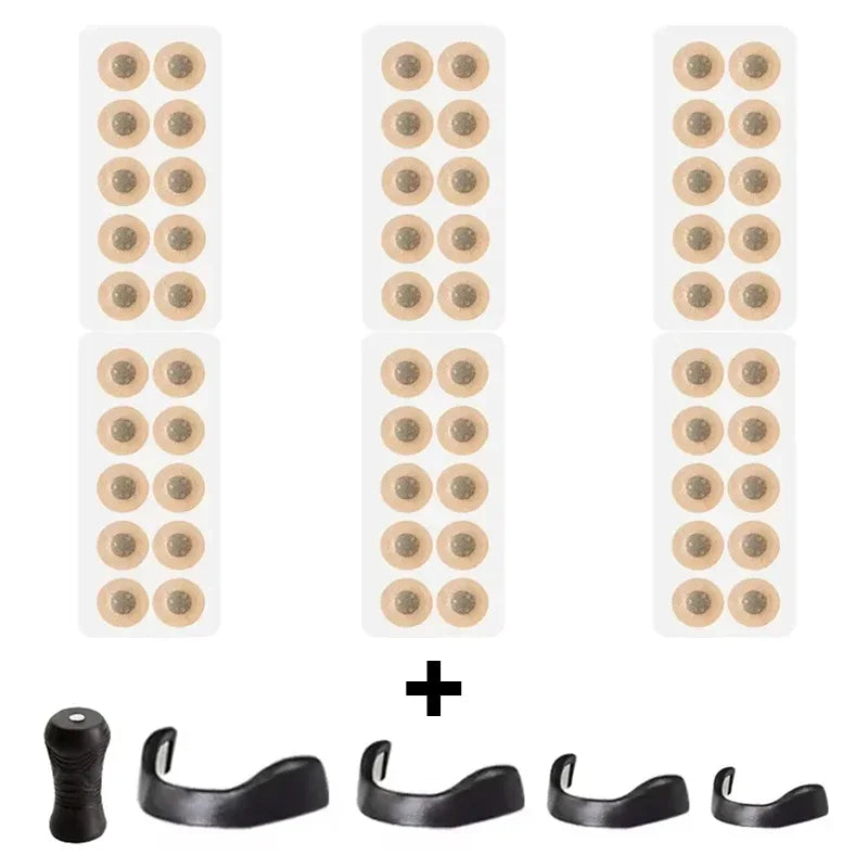 Nose Breathing Patches Suction Iron Tabs Magnetic Nasal Strips Increase Sports Air Intake Improve Sleeping Reduce Snoring Tools