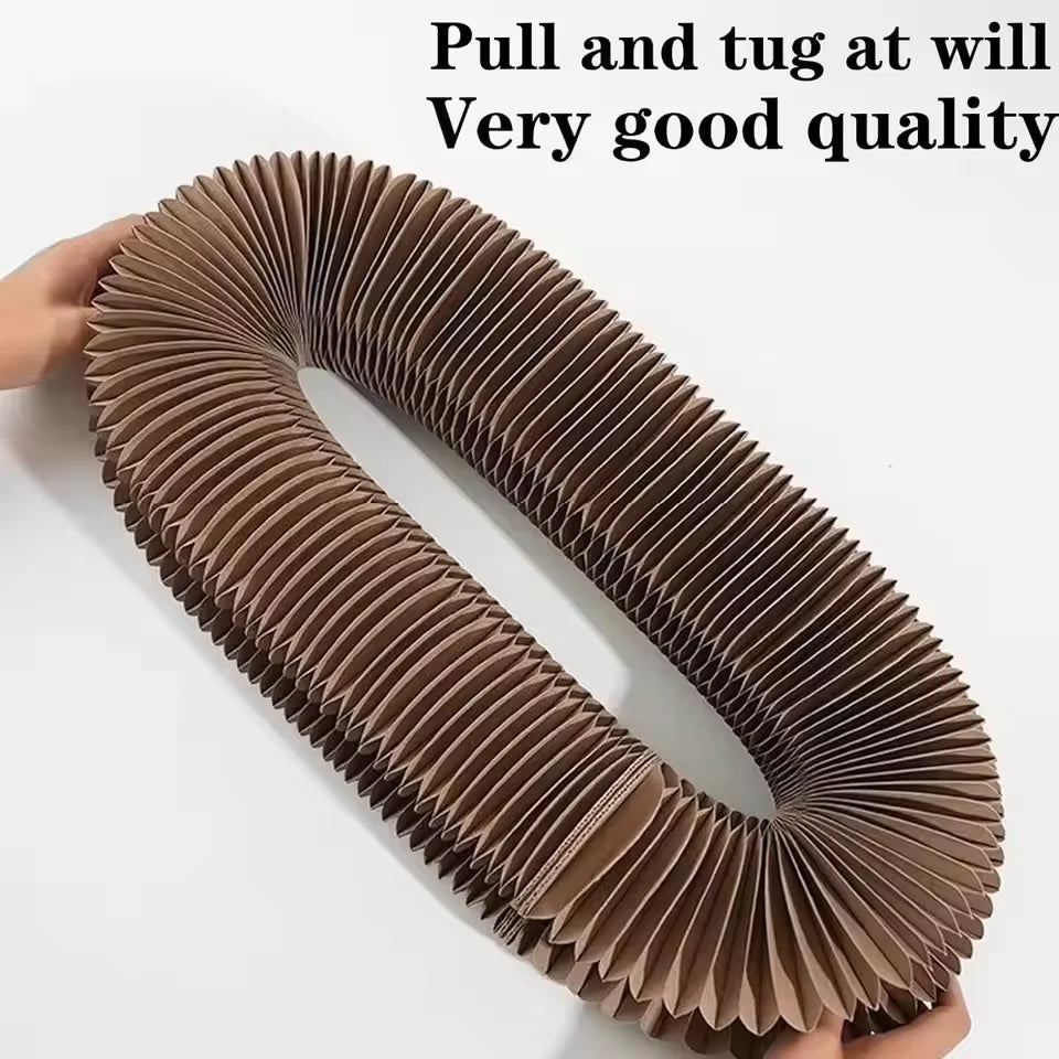 Foldable Cat Scratching Post Corrugated Cardboard Scratching Post Durable And Not Easily Damaged Cat Self-Deprecating Toy.