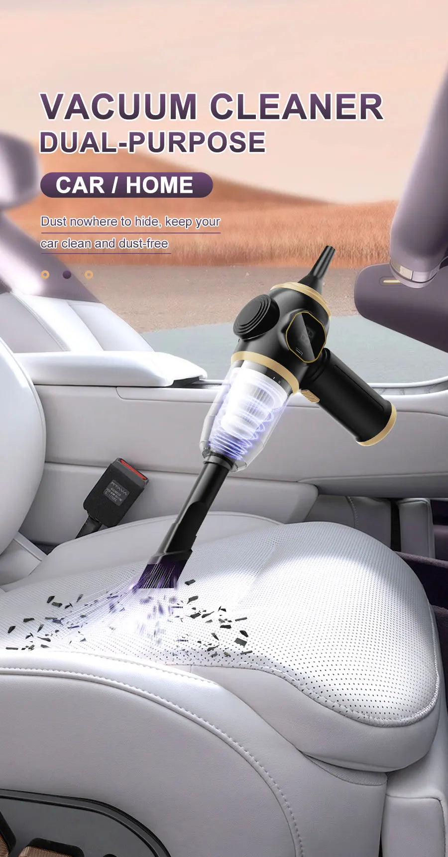 Cordless Car Vacuum Cleaner