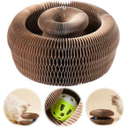 Foldable Cat Scratching Post Corrugated Cardboard Scratching Post Durable And Not Easily Damaged Cat Self-Deprecating Toy.