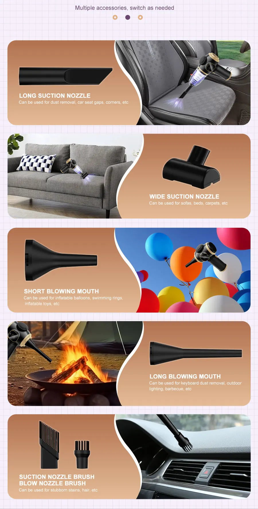 Cordless Car Vacuum Cleaner