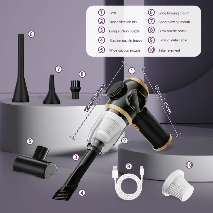 Cordless Car Vacuum Cleaner